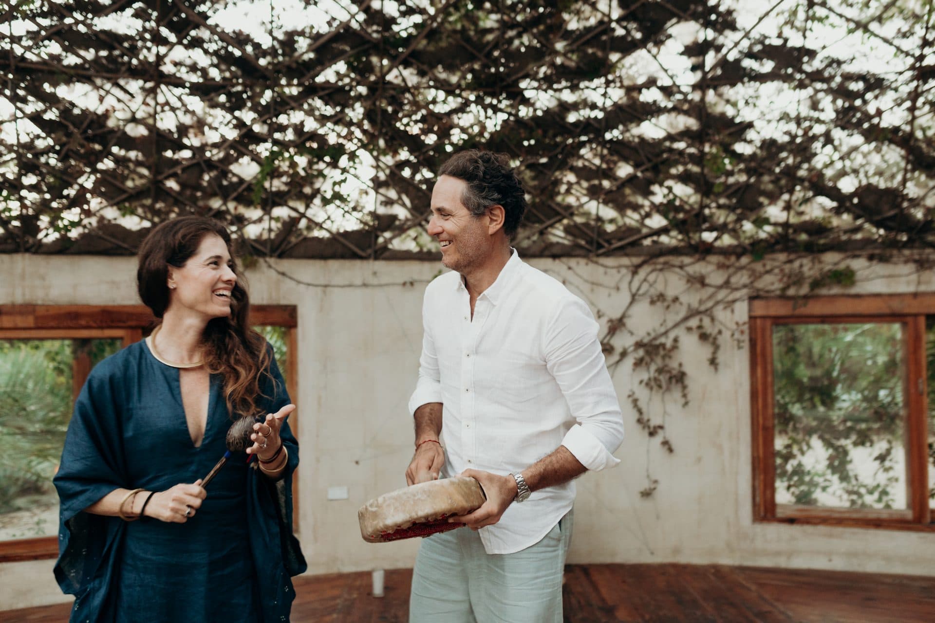 Leslie and Juan at Casa Damara