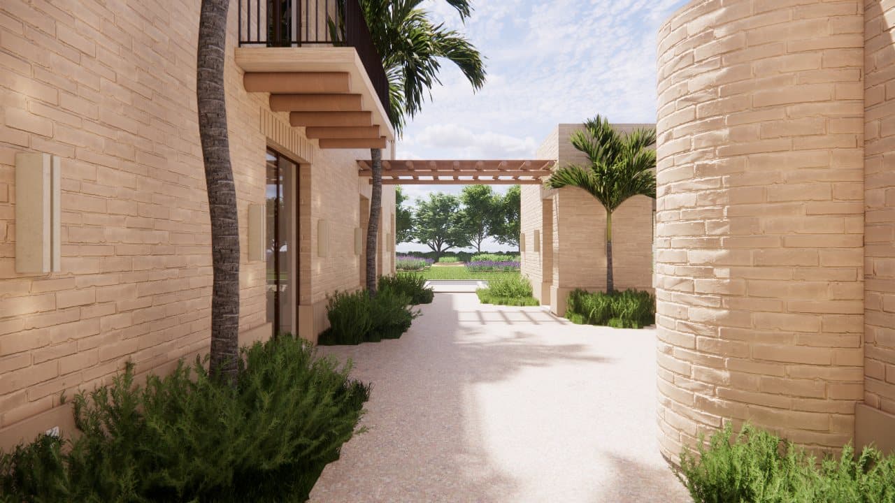 Casa Artigas — the central patio