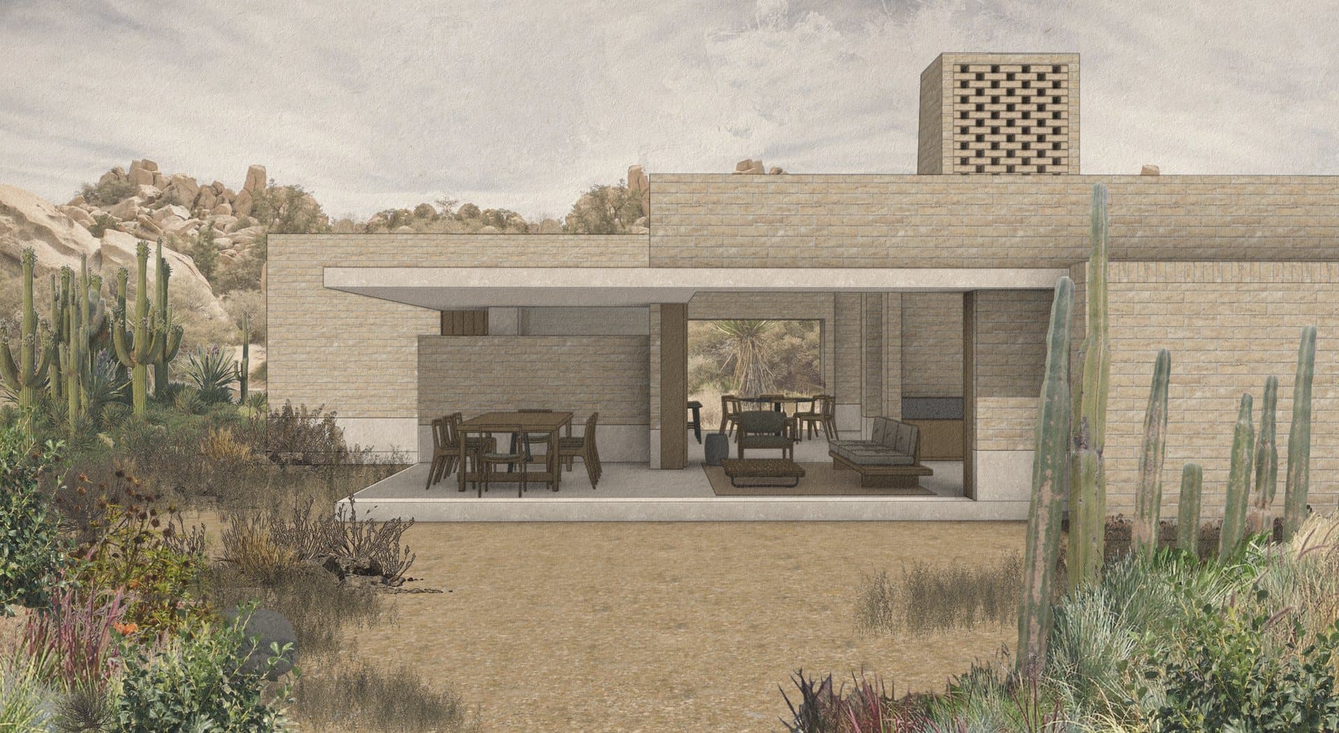 Casa JSa — covered terrace