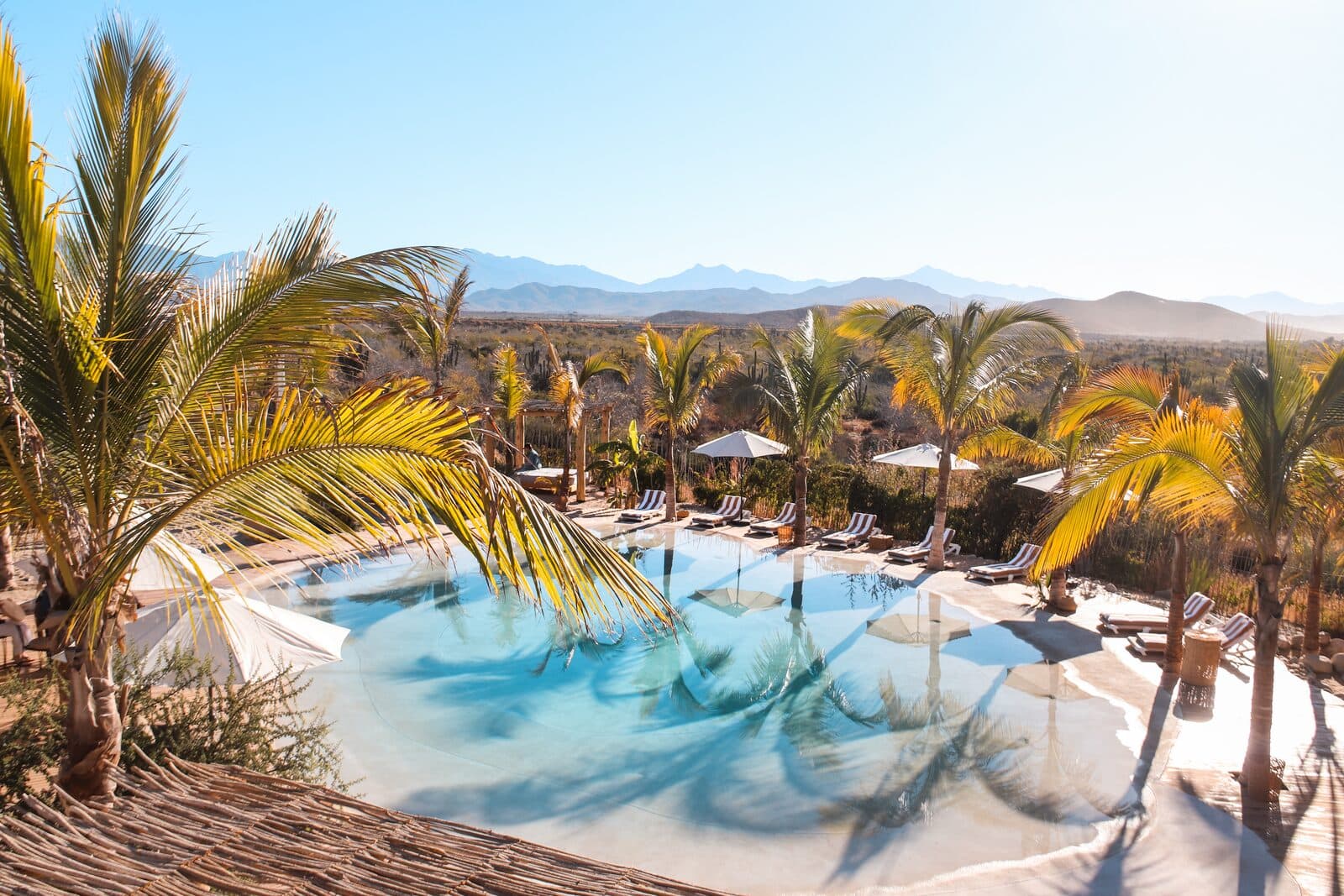 The pool at Hotel Damara