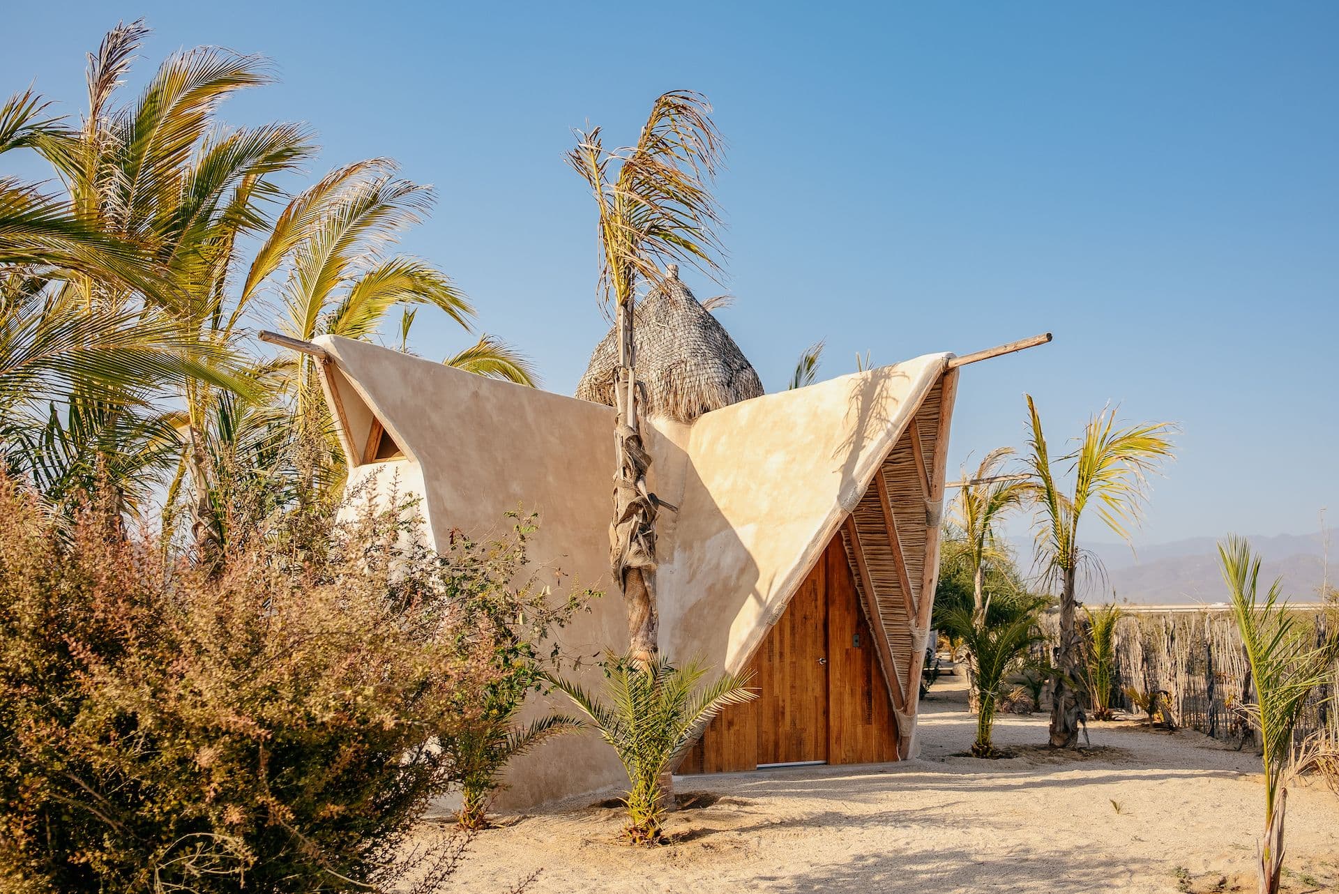 A Teepee at Hotel Damara