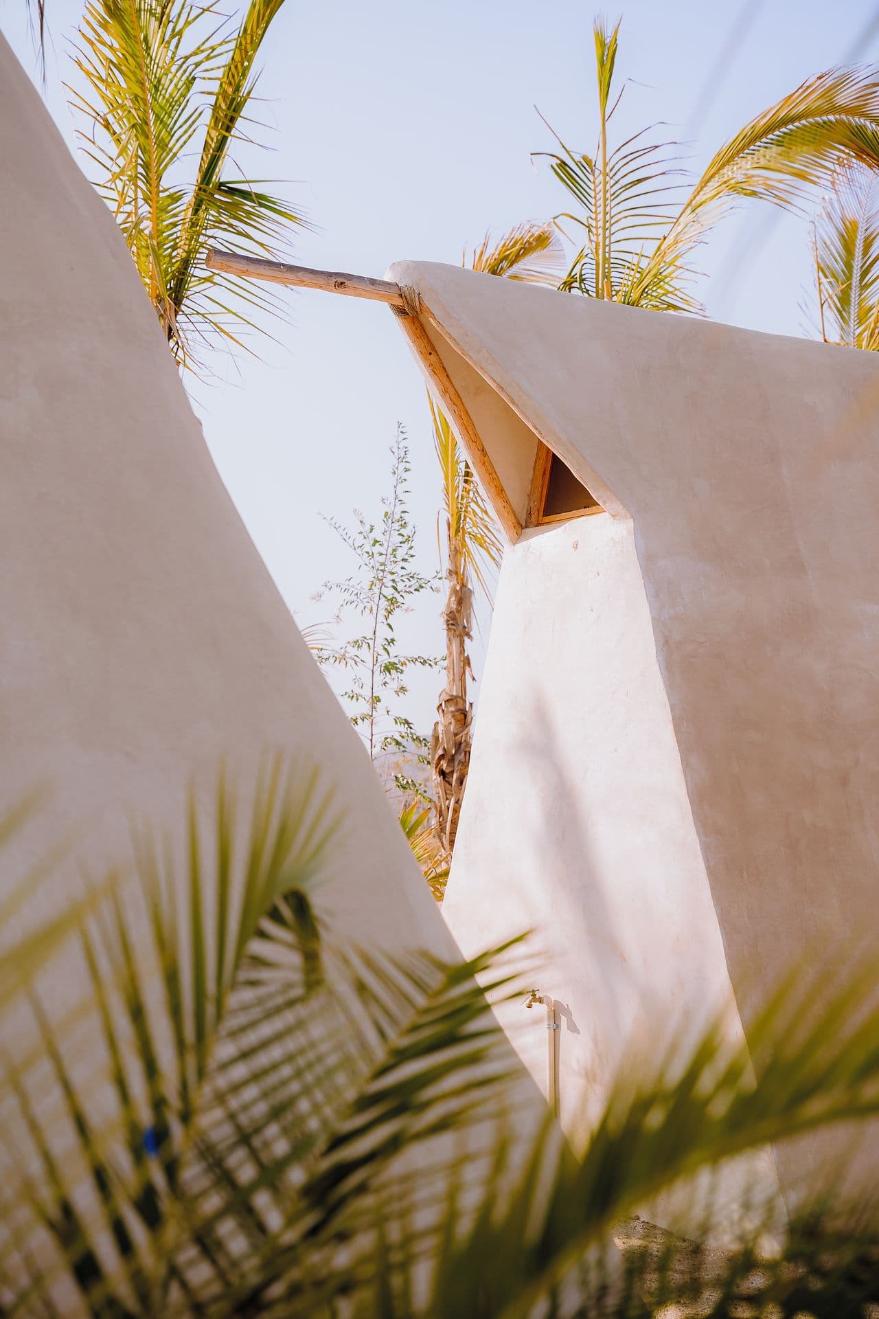 A Teepee at Hotel Damara