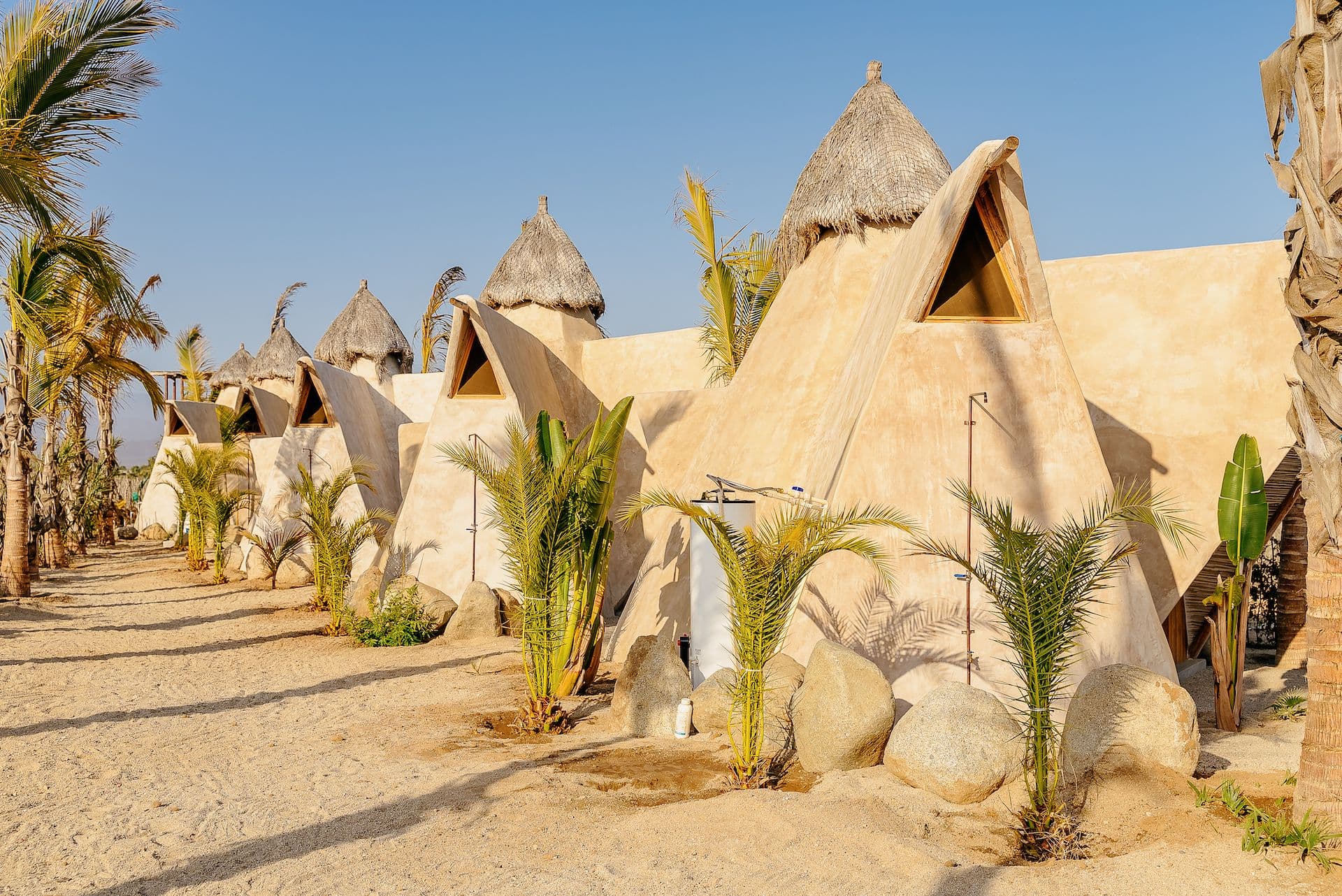A Teepee at Hotel Damara