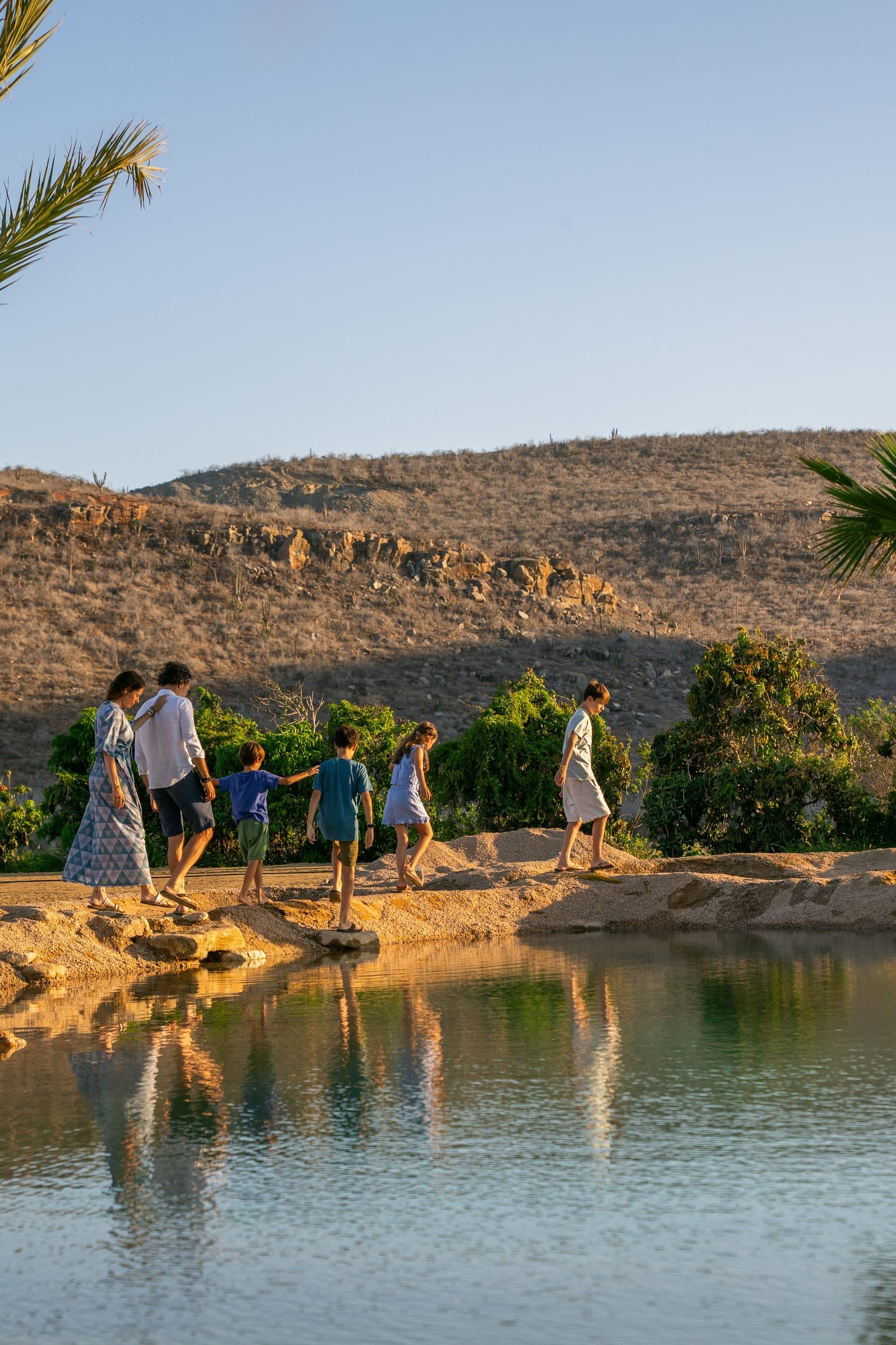 Walking the trails through the Casa Damara landscape